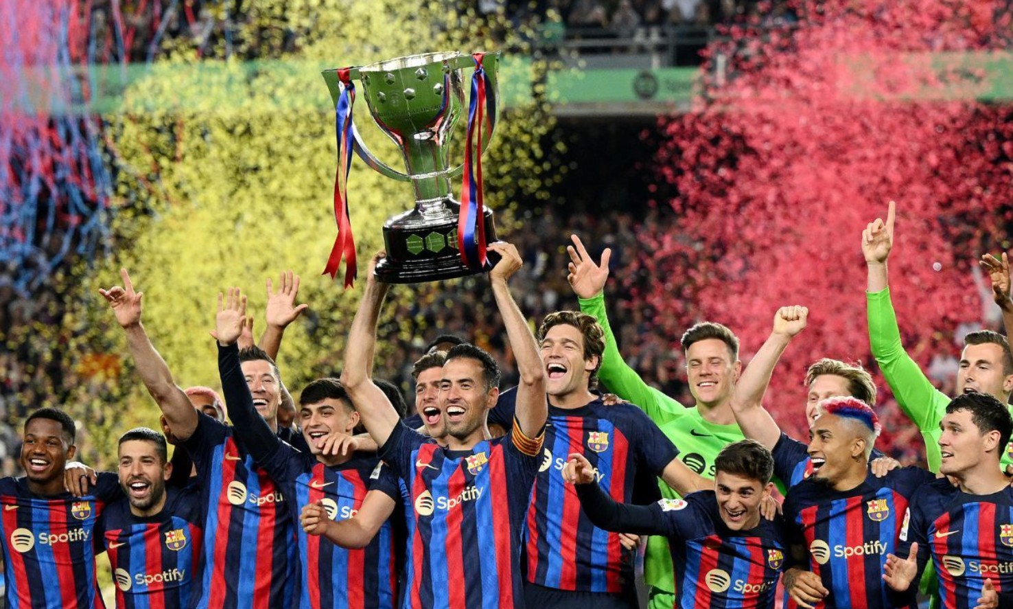Các đội tham gia Laliga có cơ hội giành được suất tham gia UEFA Champions League