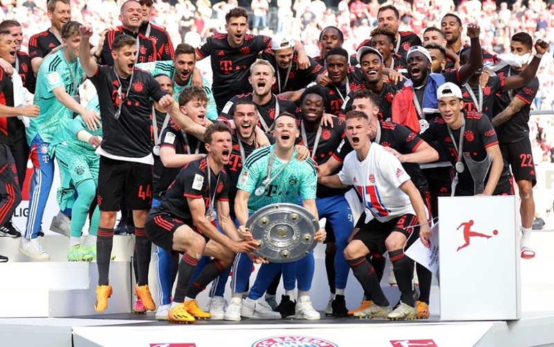 Những đội bóng đã từng tham gia giải Bundesliga